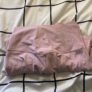Lululemon Align Leggings Size 6 Pink Peony